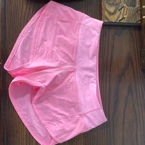 Hot Pink Speed-Up Lululemon Shorts